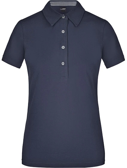 Daiber JN 969 Dámské piqué polo "Plain" 02.0969 navy/navy/white Daiber JN 969 Dámské piqué polo "Plain" 02.0969 navy/navy/white