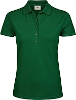 Tee Jays TJ 145 Dámské luxusní těžké strečové piqué polo 18.0145 forest green