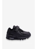 Dětské kožené sportovní boty na platformě černá Lori Dětské kožené sportovní boty na platformě černá Lori