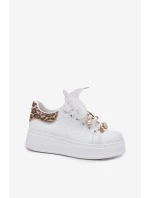 Dámské Tenisky Na Platformě S Bílé Panterka model 21699815 - Boto Dámské Tenisky Na Platformě S Bílé Panterka model 21699815 - Boto