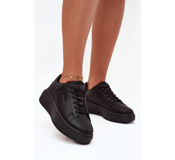 Dámské Tenisky Na Platformě Big Star model 21705695 Černé - Big Star Shoes Dámské Tenisky Na Platformě Big Star model 21705695 Černé - Big Star Shoes