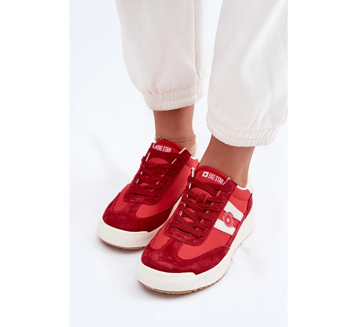 Dámské tenisky Big Star TT274158 Červené
