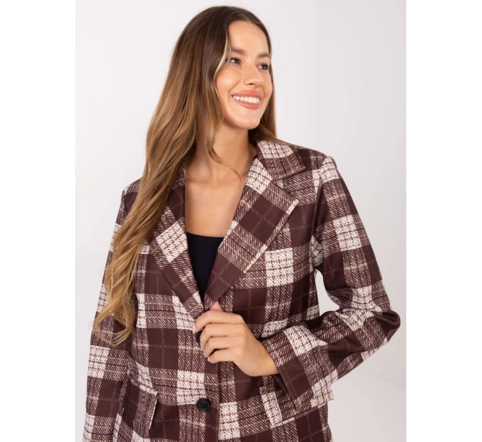 MI MA bunda 4195.18 hnědá MI MA bunda 4195.18 hnědá