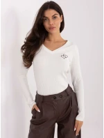 Bluzka RV BZ model 21749925 ecru - FPrice Bluzka RV BZ model 21749925 ecru - FPrice