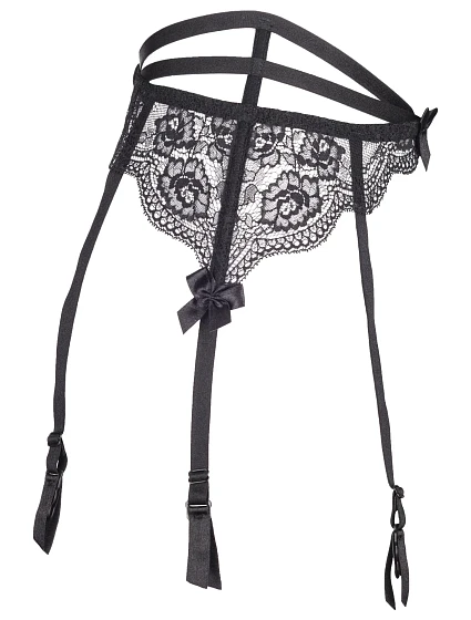 Podvazkový pás Plus Size model 17682303 černá - Axami