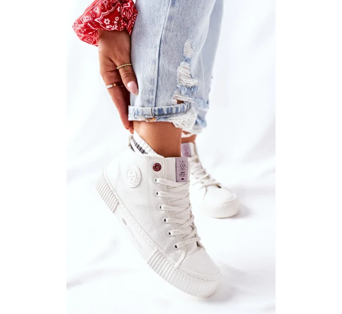 Dámské Tenisky Cross Jeans Bilé II2R4022 Dámské Tenisky Cross Jeans Bilé II2R4022