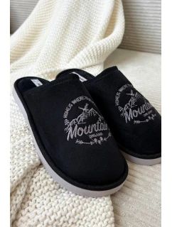 Pánské nazouváky Tiranne – černé