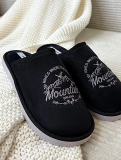 Pánské nazouváky Tiranne – černé