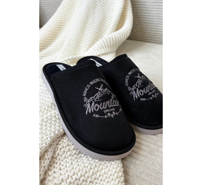 Pánské nazouváky Tiranne – černé