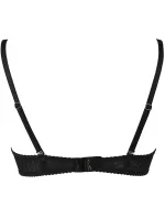 Dámská sexy polo podprsenka Černá se zlatou  model 20116405 - Axami