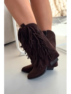 Boty na podpatku  model 222718 Step in style