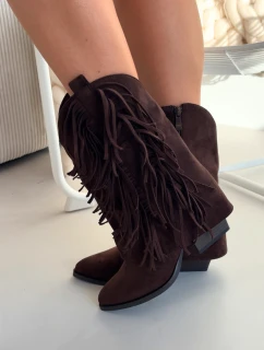 Boty na podpatku  model 222718 Step in style