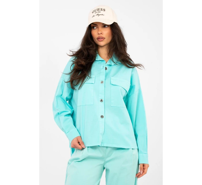 Košile s dlouhým rukávem  model 224199 Italy Moda