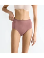 Dámské kalhotky GO Daily Cotton Highwaist - BROWN - sv. hnědé 1141 - SLOGGI Dámské kalhotky GO Daily Cotton Highwaist - BROWN - sv. hnědé 1141 - SLOGGI