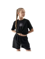 Dívčí top s potiskem model 21436088 - 4F Dívčí top s potiskem model 21436088 - 4F