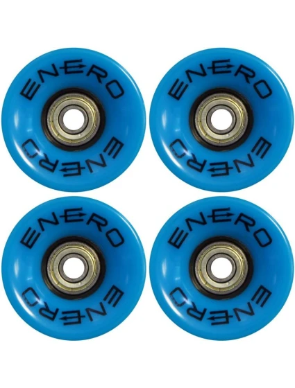 ENERO SKATEBOARDOVÁ KOLEČKA 60X45MM MODRÁ SADA 4 KS ENERO SKATEBOARDOVÁ KOLEČKA 60X45MM MODRÁ SADA 4 KS