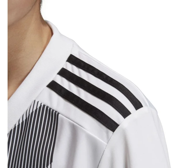 Dětské pruhované tričko 19 Jr DU4398 - Adidas