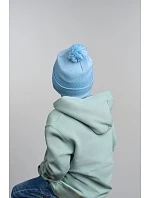 Kid WindS Dětská pletená čepice s bambulí light blue model 22456281 - Atlantis Headwear Kid WindS Dětská pletená čepice s bambulí light blue model 22456281 - Atlantis Headwear