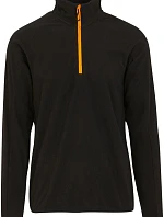 Regatta TRF 691 Fleecová mikina structure s 1/4 zipem "Navigate" 36.F691 black/orange pop