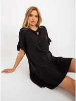Šaty D73761M30306B černé Šaty D73761M30306B černé