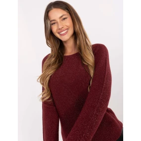 Sweter IT SW model 21480418 bordowy - FPrice