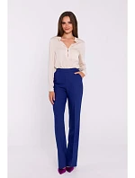 S371 Kalhoty Bootcut - modré