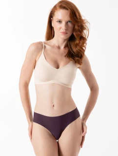 Kalhotky Dark Plum Simple Brasil - Julimex