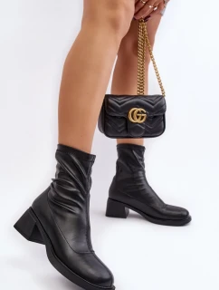 Boty na podpatku  model 189842 Step in style