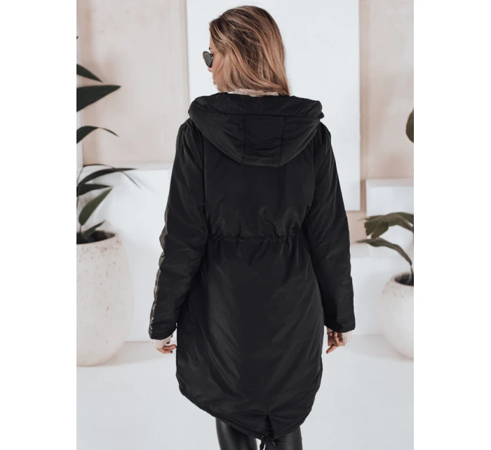 Dámská přechodová bunda parka VERONI černá FashionStreet TY3233