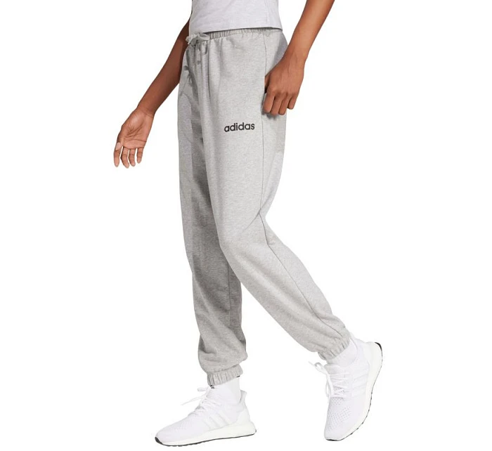 Dámské kalhoty Essentials Linear French Terry Cuffed světle šedé model 22057923 dámské - ADIDAS Dámské kalhoty Essentials Linear French Terry Cuffed světle šedé model 22057923 dámské - ADIDAS