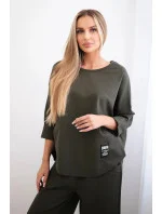 Souprava Punto Milano Winter tepláky + kalhot khaki Souprava Punto Milano Winter tepláky + kalhot khaki