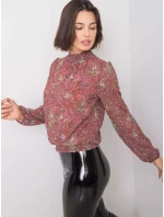 Bluzka D50039F11031A ciemny różowy Bluzka D50039F11031A ciemny różowy