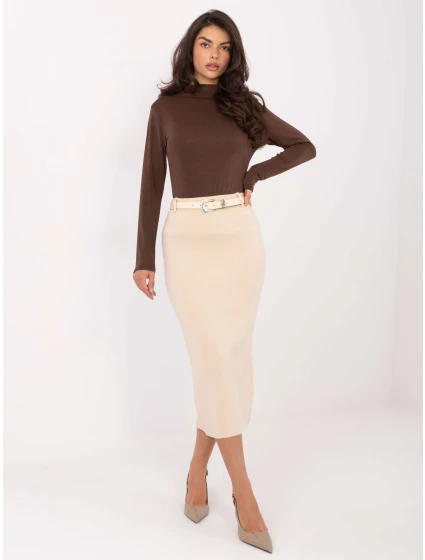 Spódnica PM SD model 21793737 jasny beżowy - FPrice