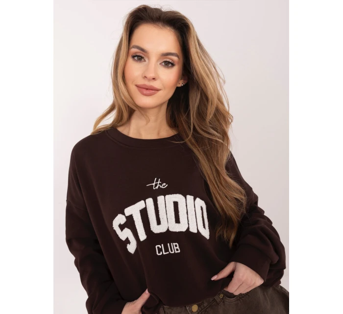 Bluza RV BL model 22020759 ciemny brązowy - FPrice