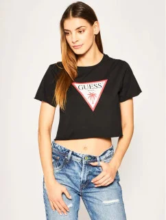 Dámské crop tričko E02I01JA911 - A996 - Guess