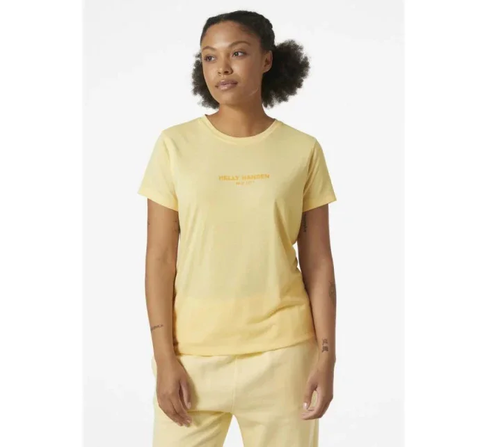 Dámské tričko Allure W 53970 367 žluté - Helly Hansen Dámské tričko Allure W 53970 367 žluté - Helly Hansen