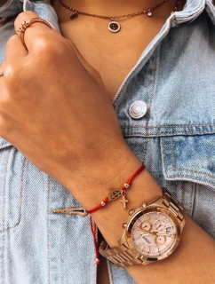 Náramek HEARTBEAT červený FashionStreet LY0078