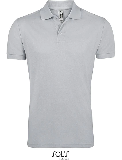 SOL'S Prime Men Pánské piqué polo z těžké bavlny 25.0571 pure grey SOL'S Prime Men Pánské piqué polo z těžké bavlny 25.0571 pure grey