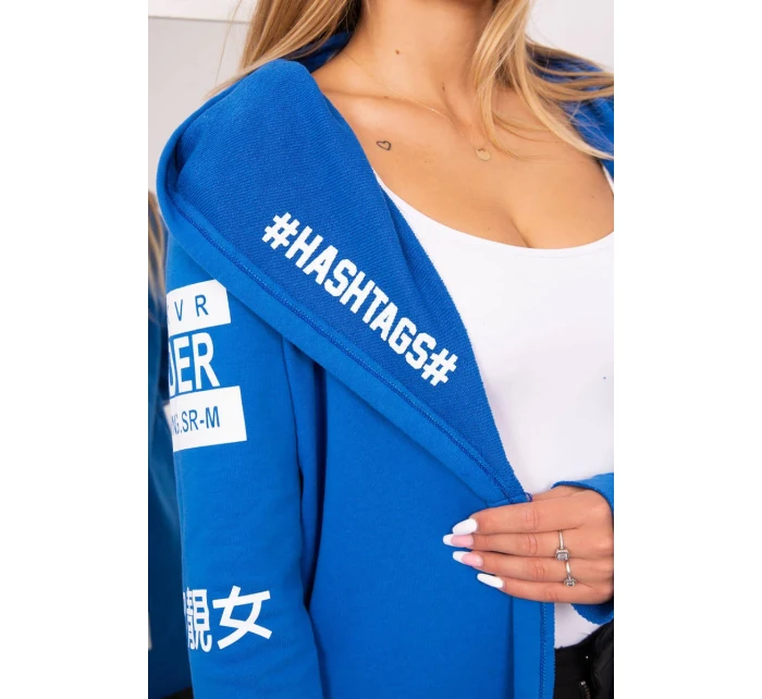 Transparentní chrpová modř