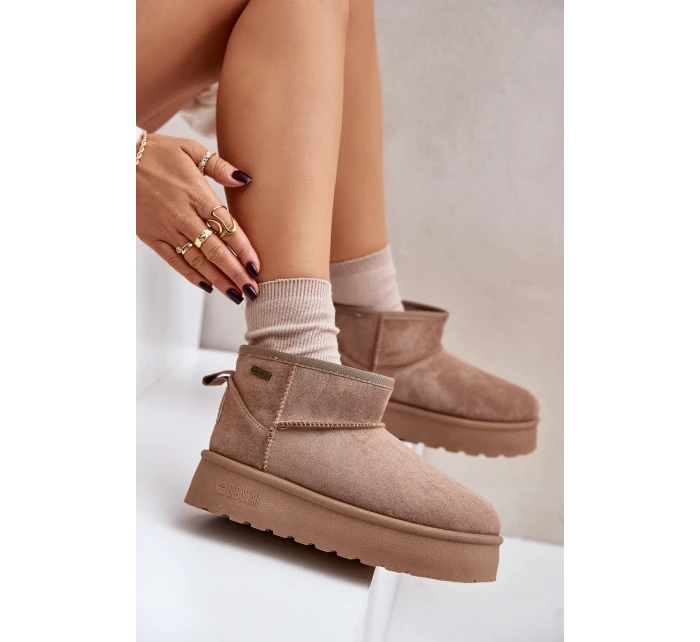 sněhule na platformě Big Star béžové model 21677565 - Big Star Shoes sněhule na platformě Big Star béžové model 21677565 - Big Star Shoes