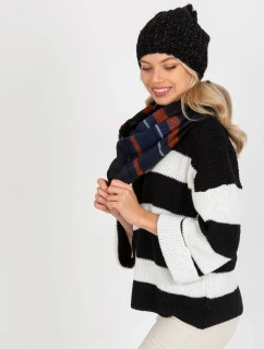 Tunelová šála AT KM model 17772708 tmavě modrá - FPrice