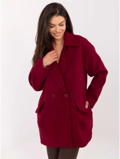 Płaszcz IT PL model 21302404 bordowy - FPrice