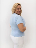 T shirt RV TS model 22173013 jasny niebieski - FPrice T shirt RV TS model 22173013 jasny niebieski - FPrice