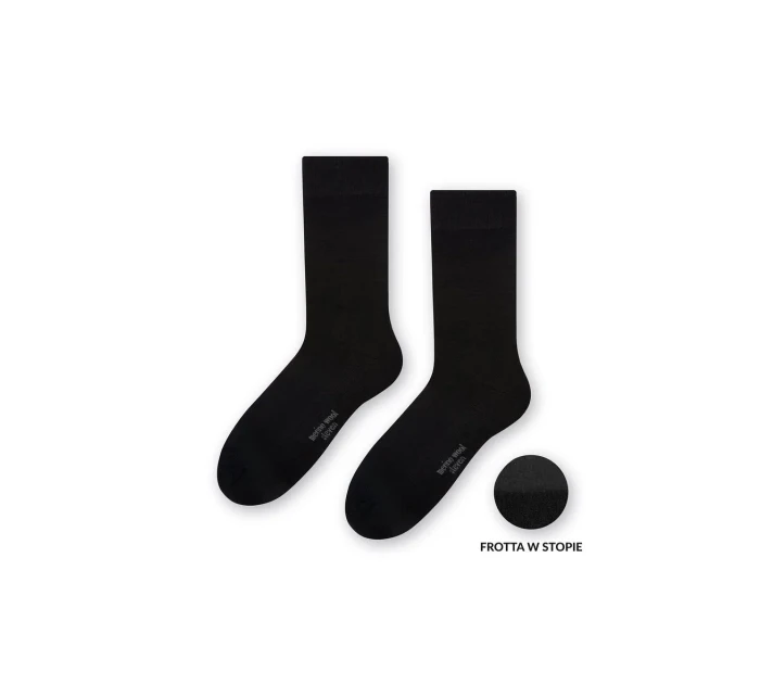 Ponožky Steven art.130 poloviční froté Merino Wool 41-46