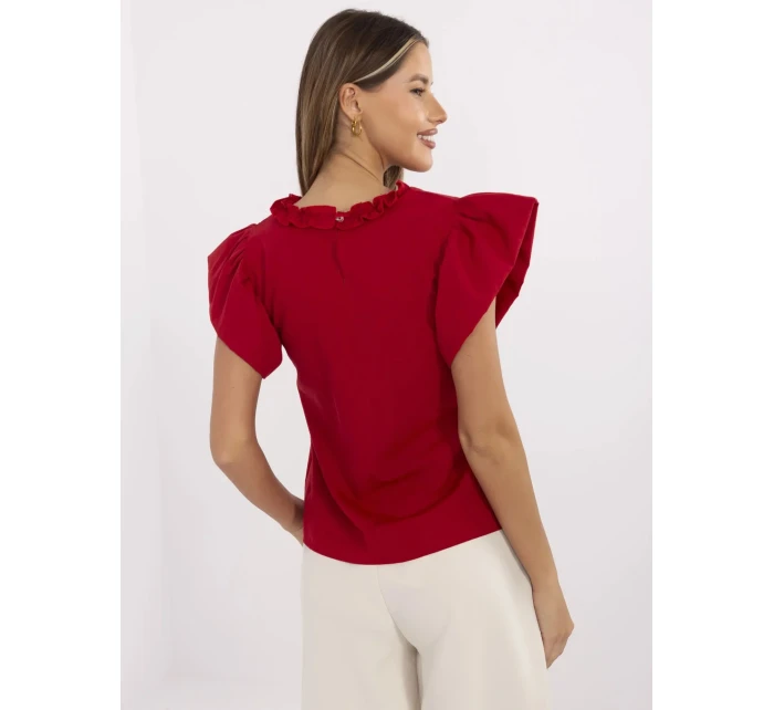 Bluzka LK BZ czerwony model 21156195 - FPrice Bluzka LK BZ czerwony model 21156195 - FPrice