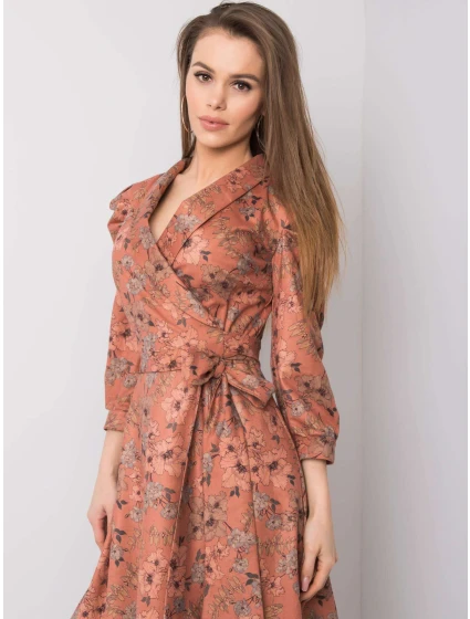 Sukienka LK SK model 20513990 ciemny pomarańczowy - FPrice