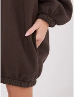 Mikina WT BL A1461.13P tmavě hnědá