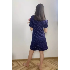 Dámská noční košile s krátkými rukávy 499 OLAYA