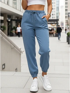 Dámské džínové tepláky modré FashionStreet UY2990