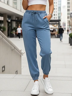 Dámské džínové tepláky modré FashionStreet UY2990